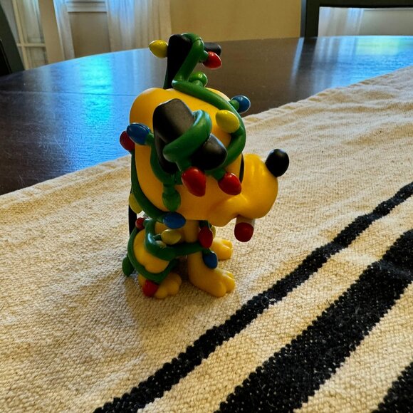 Funko Pocket Pops Mini Disney Pluto Holiday Christmas Lights Candy Cane 2022 - Picture 4 of 6